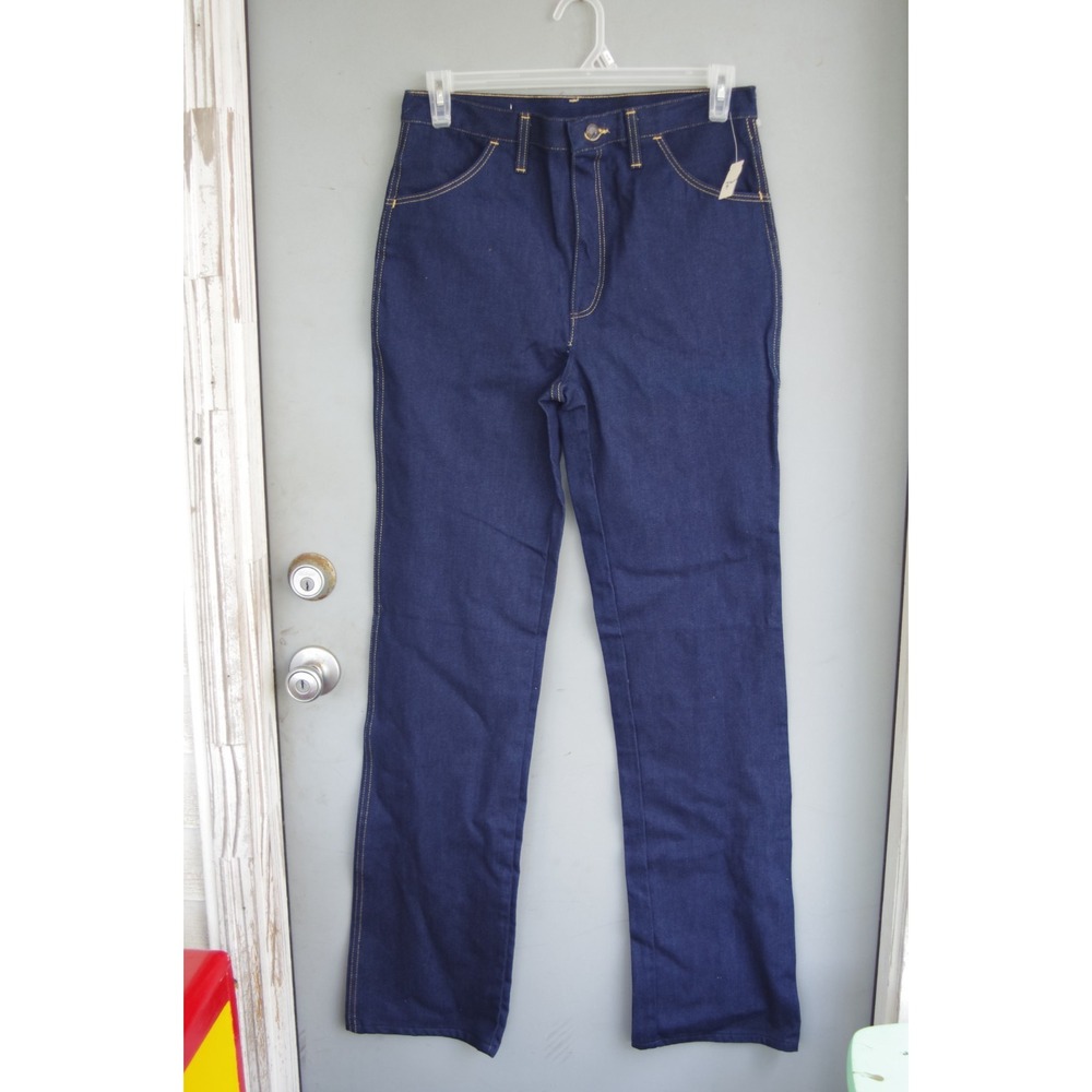 Vtg Rustler Blue Jeans 32x36‎ Heavyweight Denim Deadstock USA NWT 80s